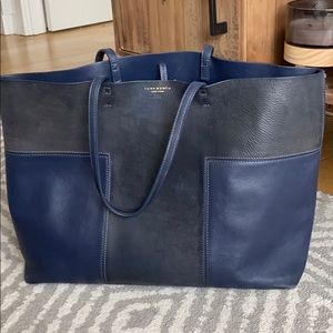 Leather Tory Burch T Tote